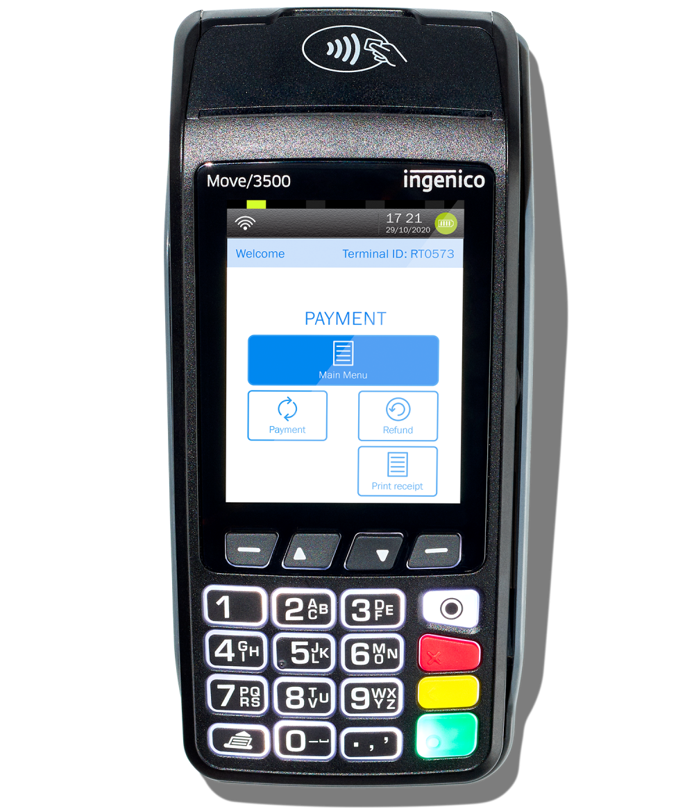 Portable card machines Ingenico Move Tyl by NatWest